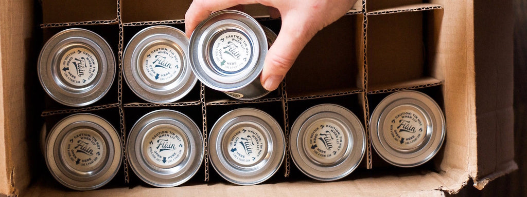 Packing Fiain candles