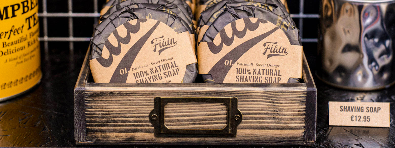 100% natural shaving soap