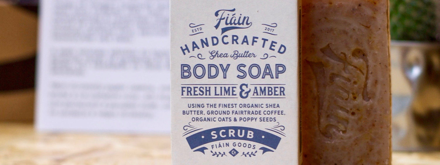 Shea butter body soap.