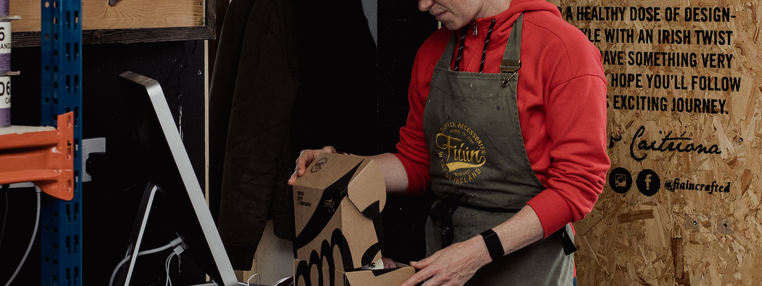 Packing orders in the workshop