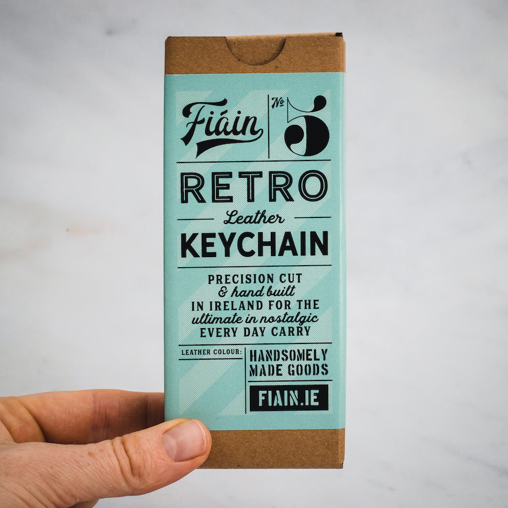 Leather Key Chain 05 | Retro