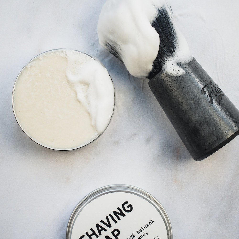 Peppermint Shaving Soap | Travel Tin Edition