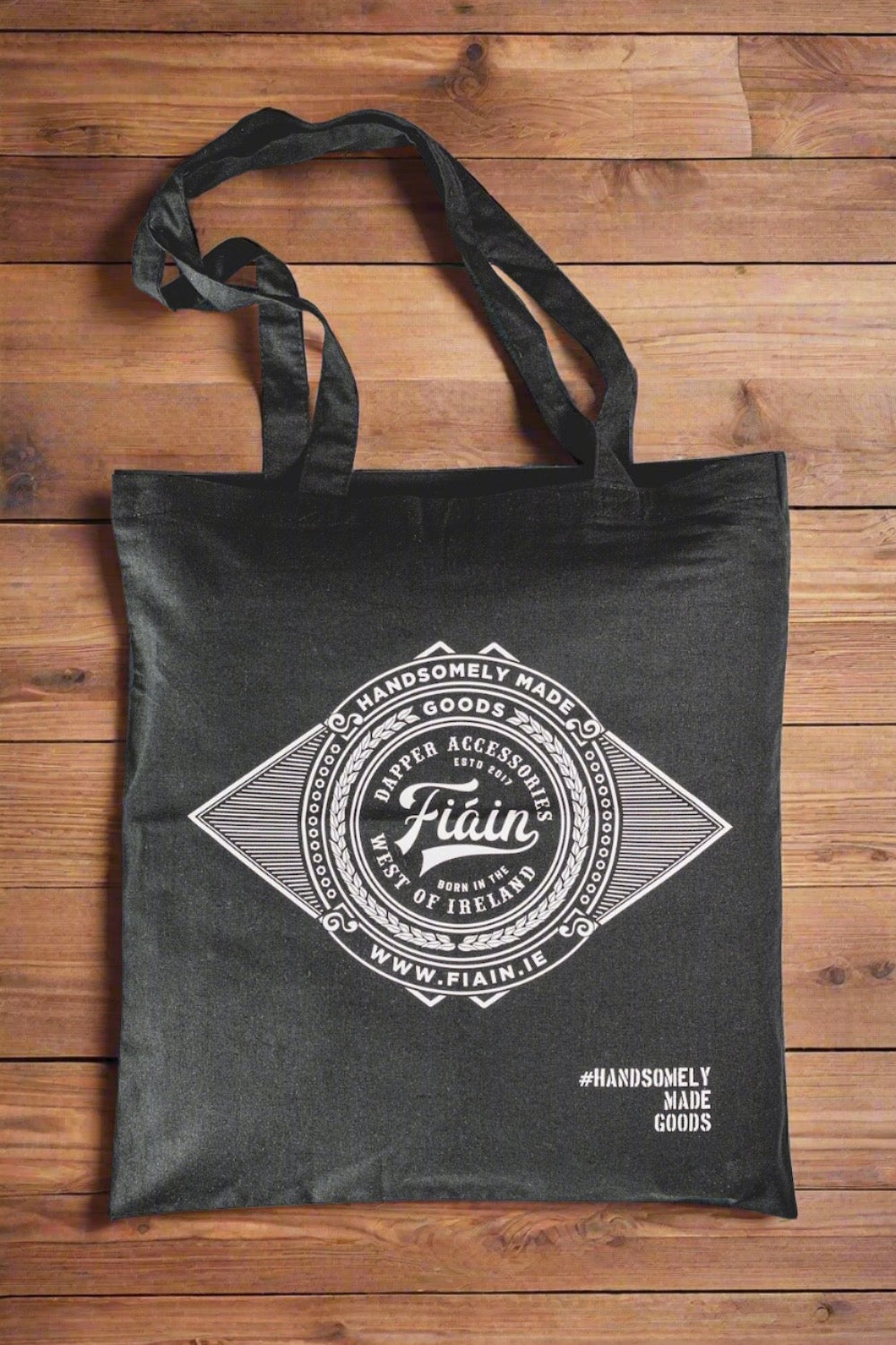 Cotton Tote With Fiáin Branding