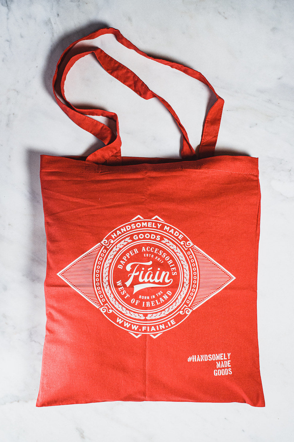 Cotton Tote With Fiáin Branding