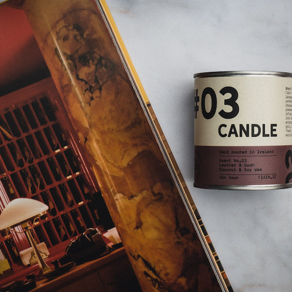 Candle 03 | Leather & Oudh